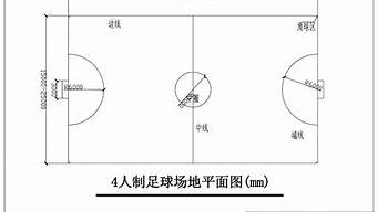 足球场地标准尺寸图片_足球场地标准尺寸图片图解